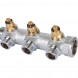 SMB-6849-341203 STOUT Коллектор регулирующий 3/4 , 3 отвода 1/2  плоское уплотнение