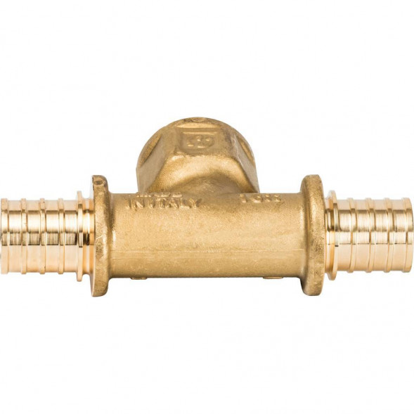 SFA-0028-002012 STOUT Тройник-переходник с внутренней резьбой 20xR 1/2  для труб из сшитого полиэтилена аксиальный (340012H042028B)