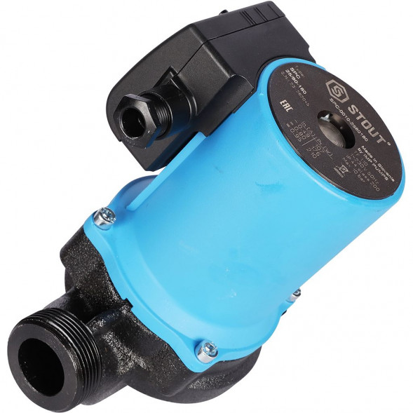 SPC-0010-2580180 STOUT Насос циркуляционный 25/80-180
