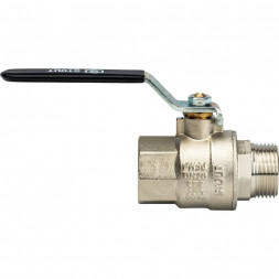 Кран шаровой STOUT полнопроходной, ВР/НР, ручка рычаг 3/4