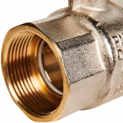 Кран шаровой полнопроходной STOUT ВР/НР ручка рычаг 1 1/4