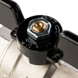 Кран шаровой STOUT полнопроходной, ВР/ВР, ручка бабочка 1