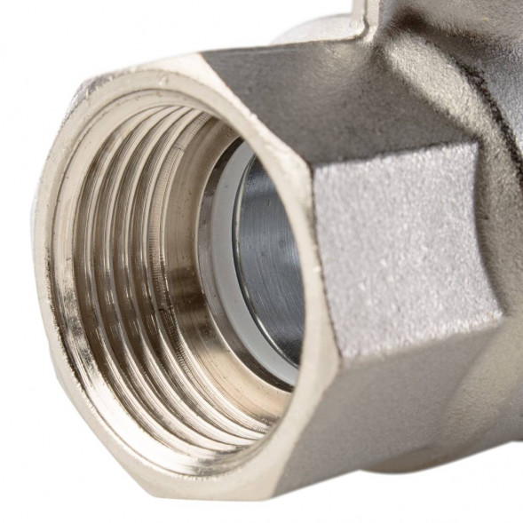 Кран шаровой STOUT полнопроходной, ВР/ВР, ручка бабочка 1