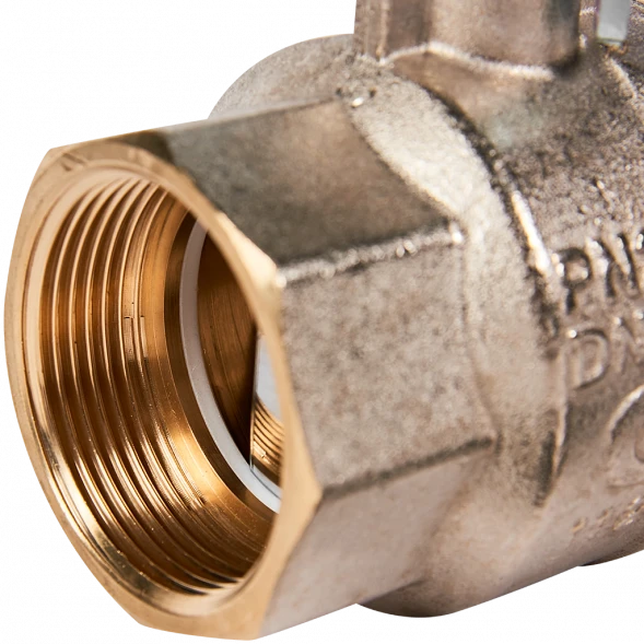 Кран шаровой полнопроходной STOUT ВР/НР ручка рычаг 1 1/2