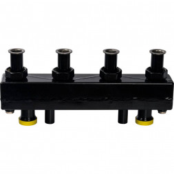 SDG-0018-004002 STOUT Стальной распределительный коллектор 2 отопительных контура с гидравлическим разделителем DN 25