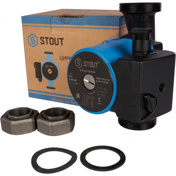 SPC-0010-3260180 STOUT Насос циркуляционный 32/60-180