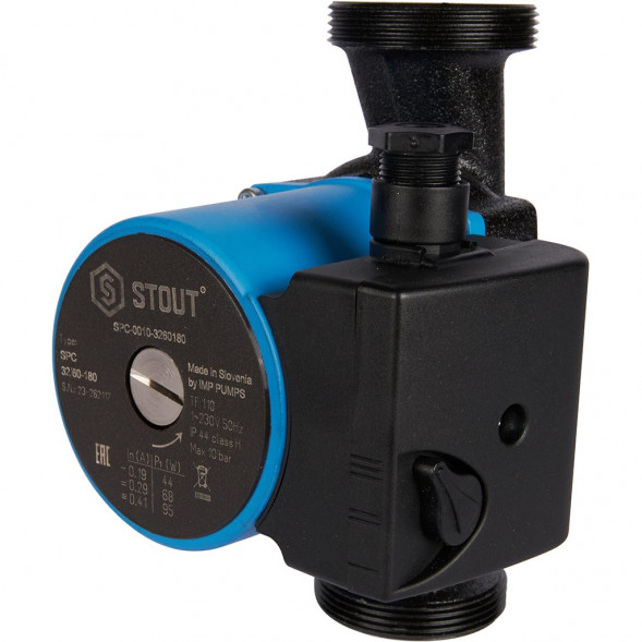 SPC-0010-3260180 STOUT Насос циркуляционный 32/60-180