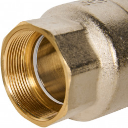 Кран шаровой полнопроходной STOUT ВР/НР ручка рычаг 2