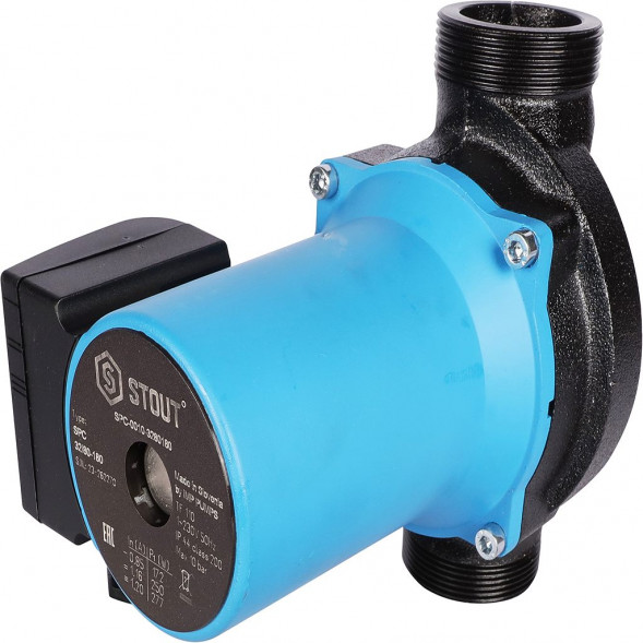 SPC-0010-3280180 STOUT Насос циркуляционный 32/80-180