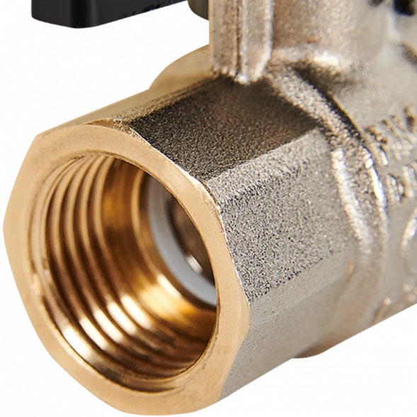 Кран шаровой полнопроходной STOUT ВР/ВР ручка бабочка 1/2