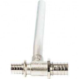 SFA-0026-202525 STOUT Трубка для подкл-я радиатора, Т-образная 20/15/25 для труб из сшитого полиэтилена аксиальный (3400K8N201525B)