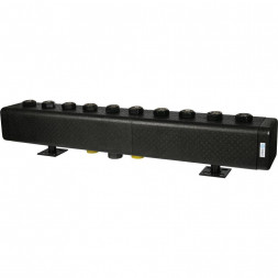 SDG-0016-005005 STOUT Стальной распределительный коллектор 5 отопительных контуров. В теплоизоляции DN 32