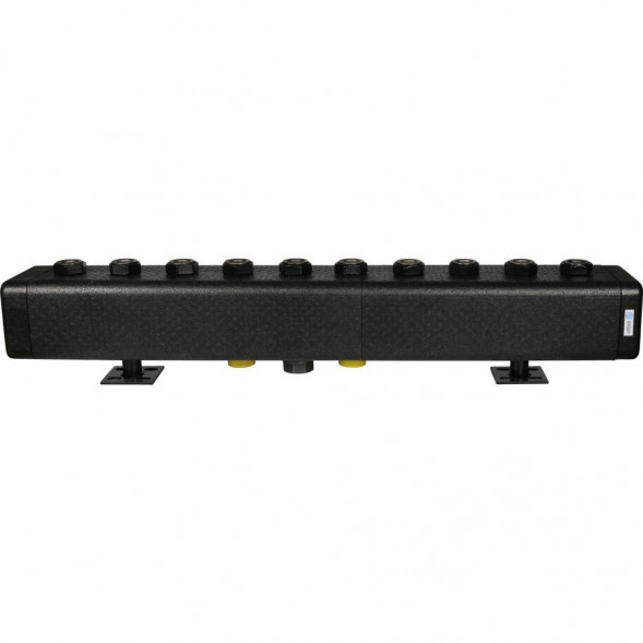 SDG-0016-005005 STOUT Стальной распределительный коллектор 5 отопительных контуров. В теплоизоляции DN 32