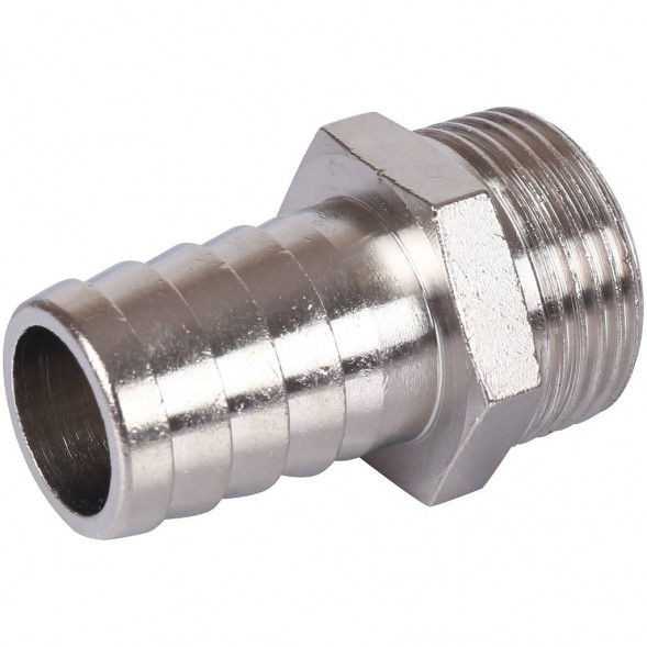 SFT-0067-003420 STOUT Штуцер НР никелированный 3/4 x20 (2600D9N052000B)