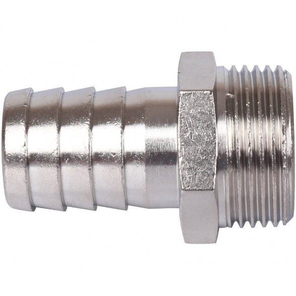 SFT-0067-003420 STOUT Штуцер НР никелированный 3/4 x20 (2600D9N052000B)