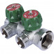 SMB-6850-343402 STOUT Коллектор регулирующий 3/4 , 2 отвода 3/4 ЕК