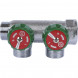 SMB-6850-343402 STOUT Коллектор регулирующий 3/4 , 2 отвода 3/4 ЕК