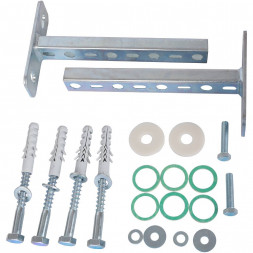 SDG-0016-002502 STOUT Стальной распределительный коллектор 2 отопительных контура. В теплоизоляции DN 20