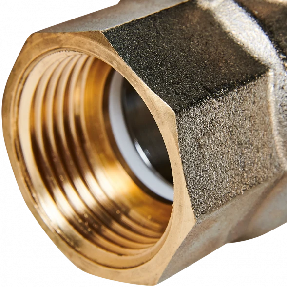 Кран шаровой полнопроходной STOUT ВР/ВР ручка бабочка 1