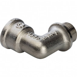 SFT-0016-000038 STOUT Угольник с упором НВ никелированный 3/8 (270024N030300B)