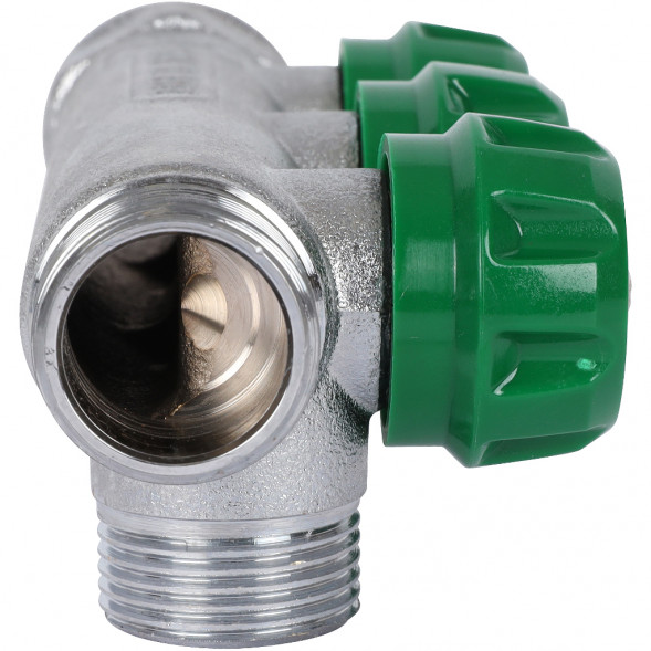 SMB-6850-343403 STOUT Коллектор регулирующий 3/4 , 3 отвода 3/4 ЕК