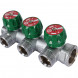 SMB-6850-343403 STOUT Коллектор регулирующий 3/4 , 3 отвода 3/4 ЕК