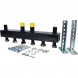 SDG-0016-002503 STOUT Стальной распределительный коллектор 3 отопительных контура. В теплоизоляции DN 20