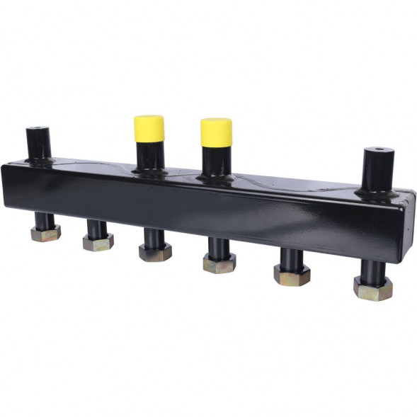 SDG-0016-002503 STOUT Стальной распределительный коллектор 3 отопительных контура. В теплоизоляции DN 20