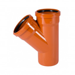 Тройник 110 х 110 х 45', KGEA