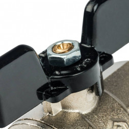 Кран шаровой полнопроходной STOUT ВР/НР, ручка бабочка 3/4