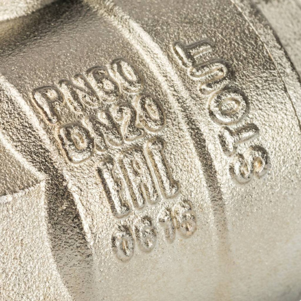 Кран шаровой полнопроходной STOUT ВР/НР, ручка бабочка 3/4