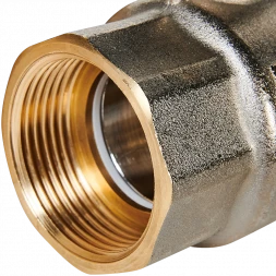 Кран шаровой полнопроходной STOUT ВР/ВР ручка бабочка 1 1/4