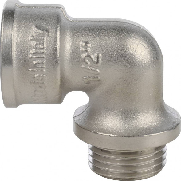 SFT-0016-000012 STOUT Угольник с упором НВ никелированный 1/2 (270024N040400B)