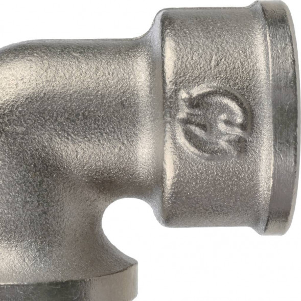 SFT-0016-000012 STOUT Угольник с упором НВ никелированный 1/2 (270024N040400B)