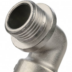 SFT-0016-000012 STOUT Угольник с упором НВ никелированный 1/2 (270024N040400B)