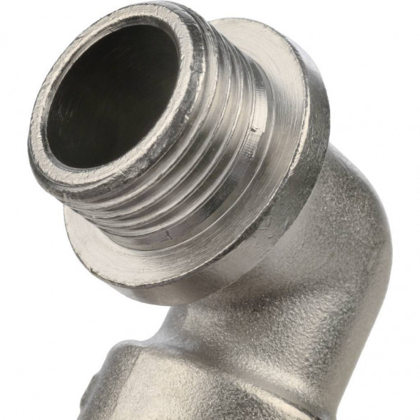 SFT-0016-000012 STOUT Угольник с упором НВ никелированный 1/2 (270024N040400B)