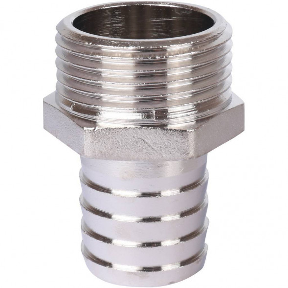 SFT-0067-000125 STOUT Штуцер НР никелированный 1 x25 (2600D9N102500B)