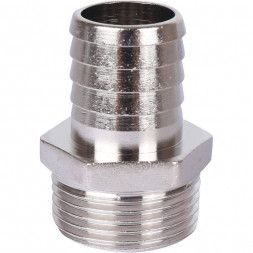 SFT-0067-000125 STOUT Штуцер НР никелированный 1 x25 (2600D9N102500B)