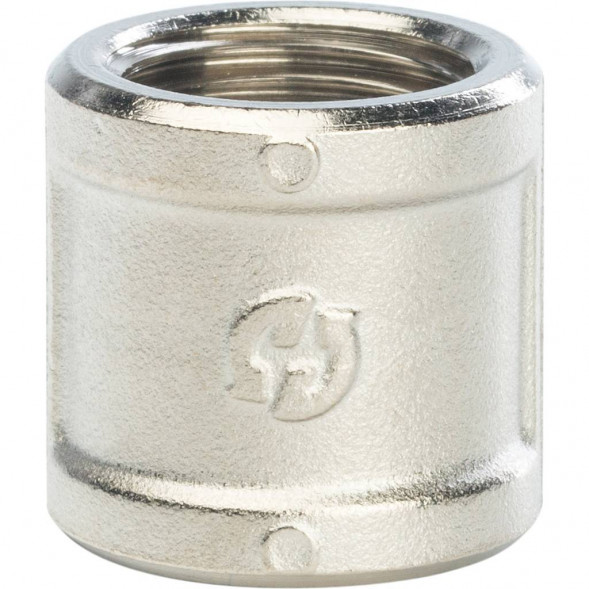 SFT-0006-001212 STOUT Муфта ВВ никелированная 1/2 (260046N040400B)