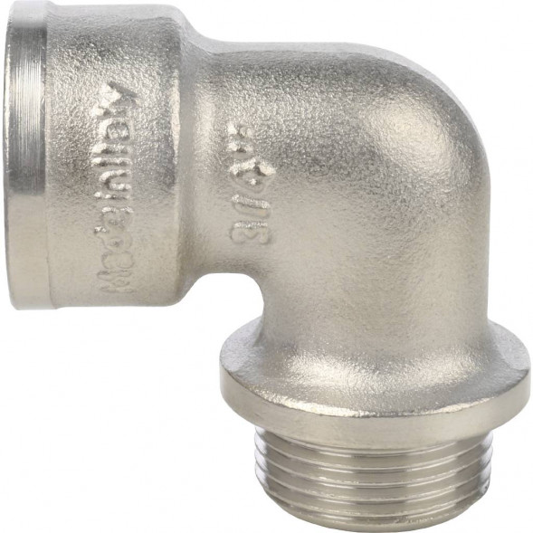 SFT-0016-000034 STOUT Угольник с упором НВ никелированный 3/4 (270024N050500B)