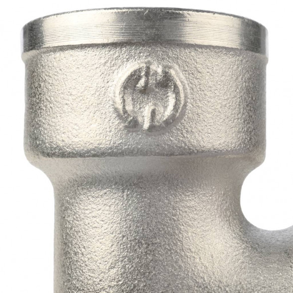 SFT-0016-000034 STOUT Угольник с упором НВ никелированный 3/4 (270024N050500B)