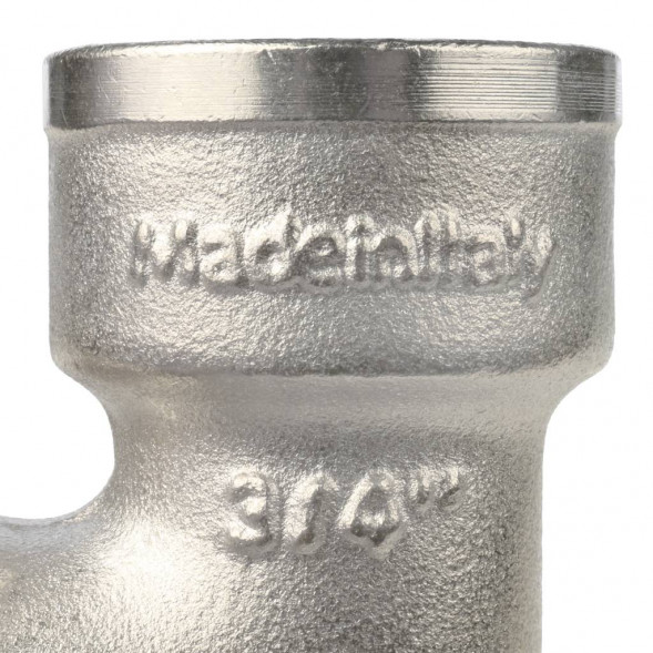 SFT-0016-000034 STOUT Угольник с упором НВ никелированный 3/4 (270024N050500B)