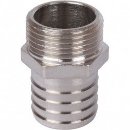 SFT-0067-000130 STOUT Штуцер НР никелированный 1 x30 (2600D9N103000B)