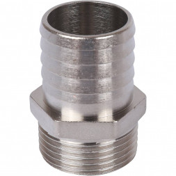 SFT-0067-000130 STOUT Штуцер НР никелированный 1 x30 (2600D9N103000B)