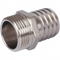 SFT-0067-000130 STOUT Штуцер НР никелированный 1 x30 (2600D9N103000B)