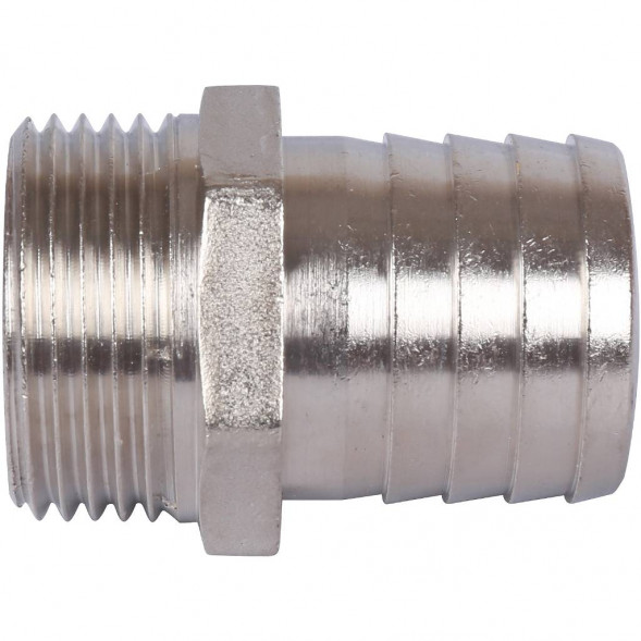 SFT-0067-000130 STOUT Штуцер НР никелированный 1 x30 (2600D9N103000B)