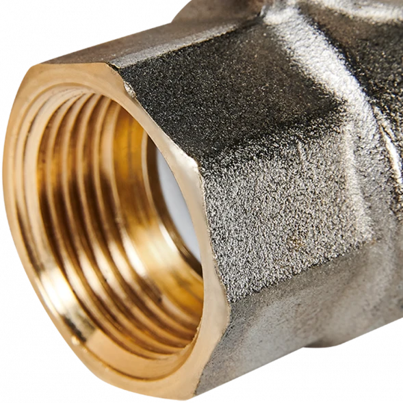 Кран шаровой полнопроходной STOUT ВР/НР ручка бабочка 3/4