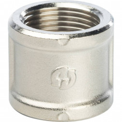 SFT-0006-003434 STOUT Муфта ВВ никелированная 3/4 (260046N050500B)