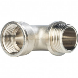 SFT-0016-000001 STOUT Угольник с упором НВ никелированный 1 (270024N101000B)