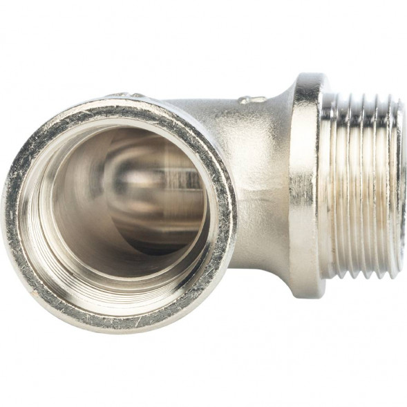 SFT-0016-000001 STOUT Угольник с упором НВ никелированный 1 (270024N101000B)